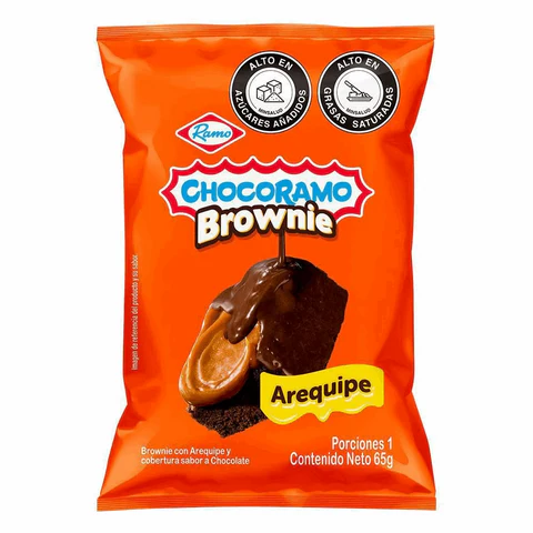 Chocoramo Brownie caja de 24 Unit X 65gr