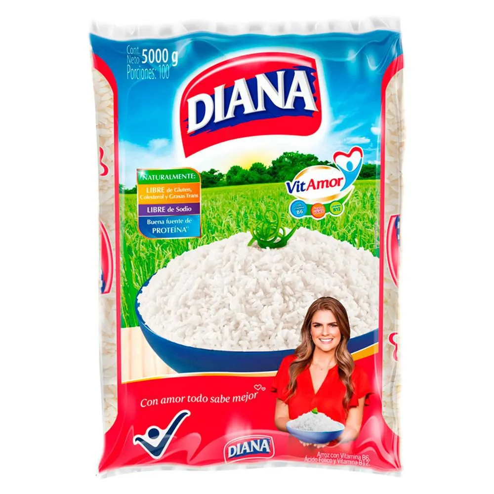 Arroz Diana 3 X 5000 gr*