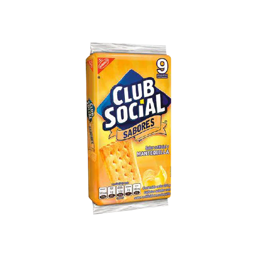 Galletas Club Social Mantequilla Display X 24 X 9  pack *