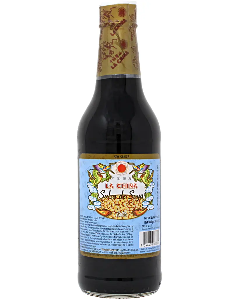 Salsa de soya la china 24 X 300 ml*