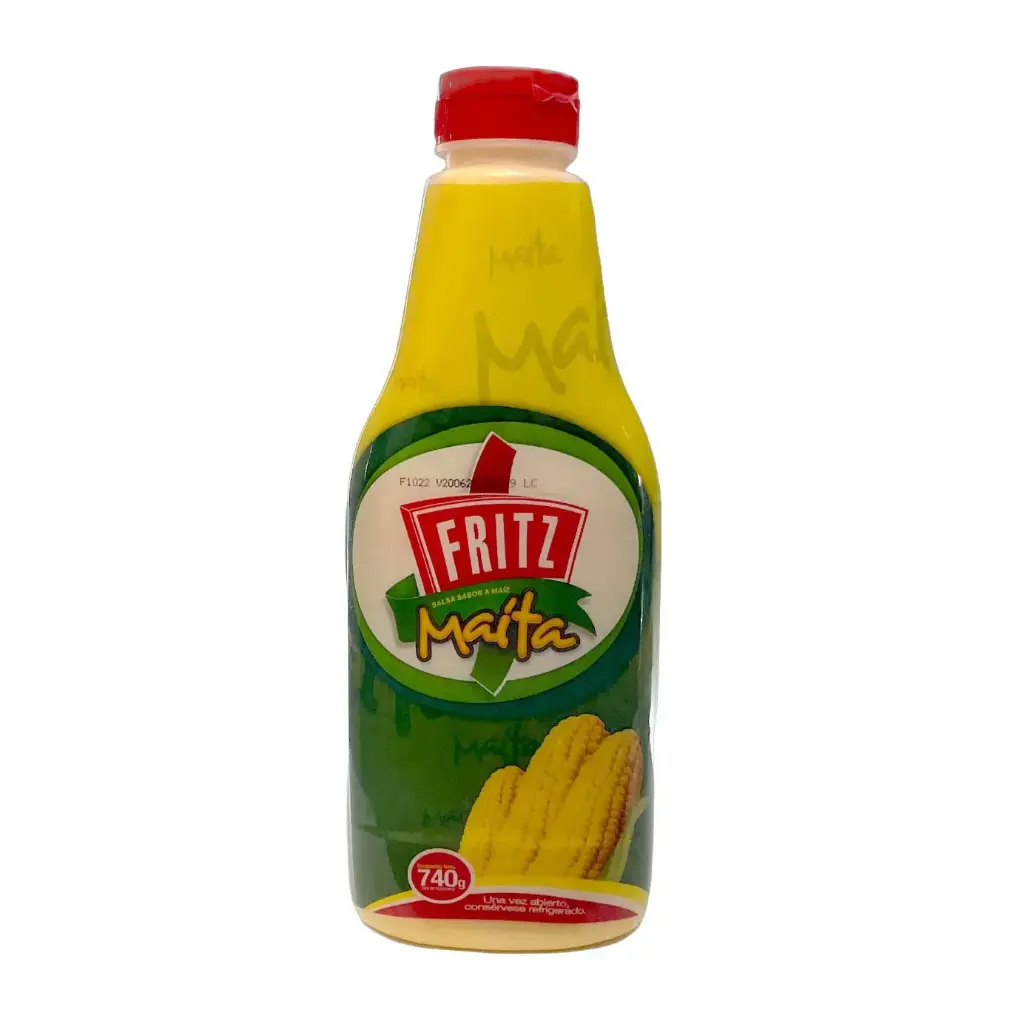 Salsa Fritz ( Maíz ) Grande X 12 740gr*