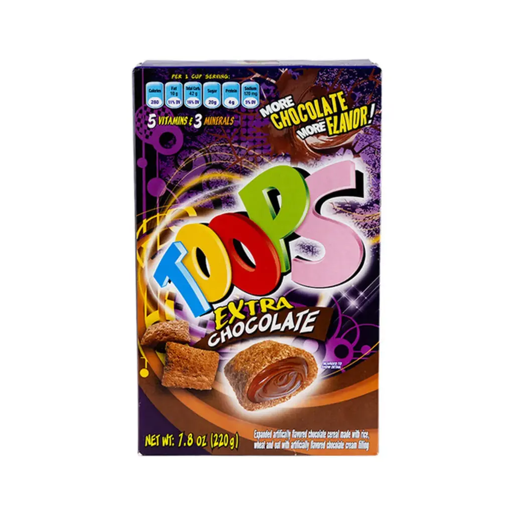 Toops-Extra Chocolate 7.8 oz ( 220 gr) X12*