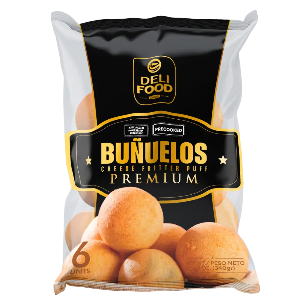 Buñuelos  Congelados 12  X6 Und X12 oz  (Deli Food)