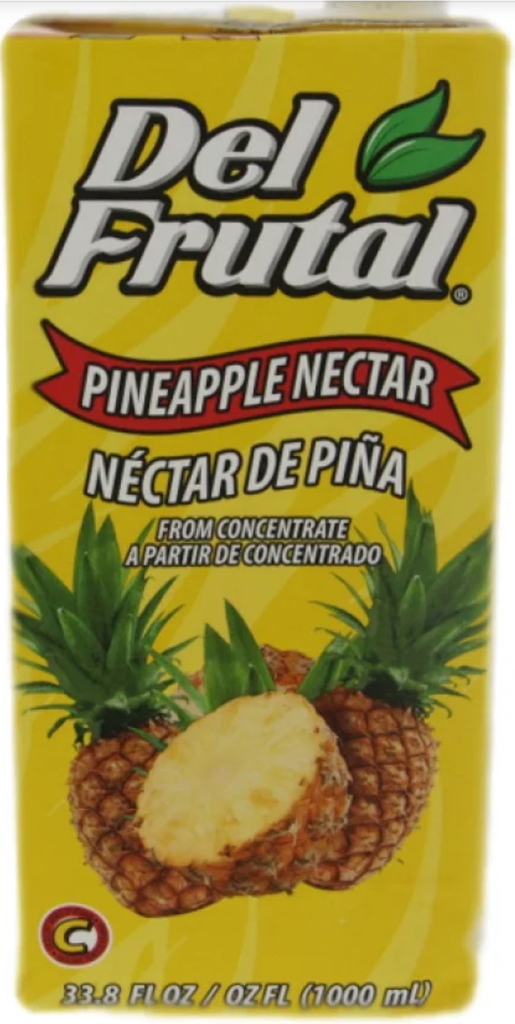 Del Frutal Pineapple Nectar Tetra 8/3pk/6.7 Oz fl.oz*