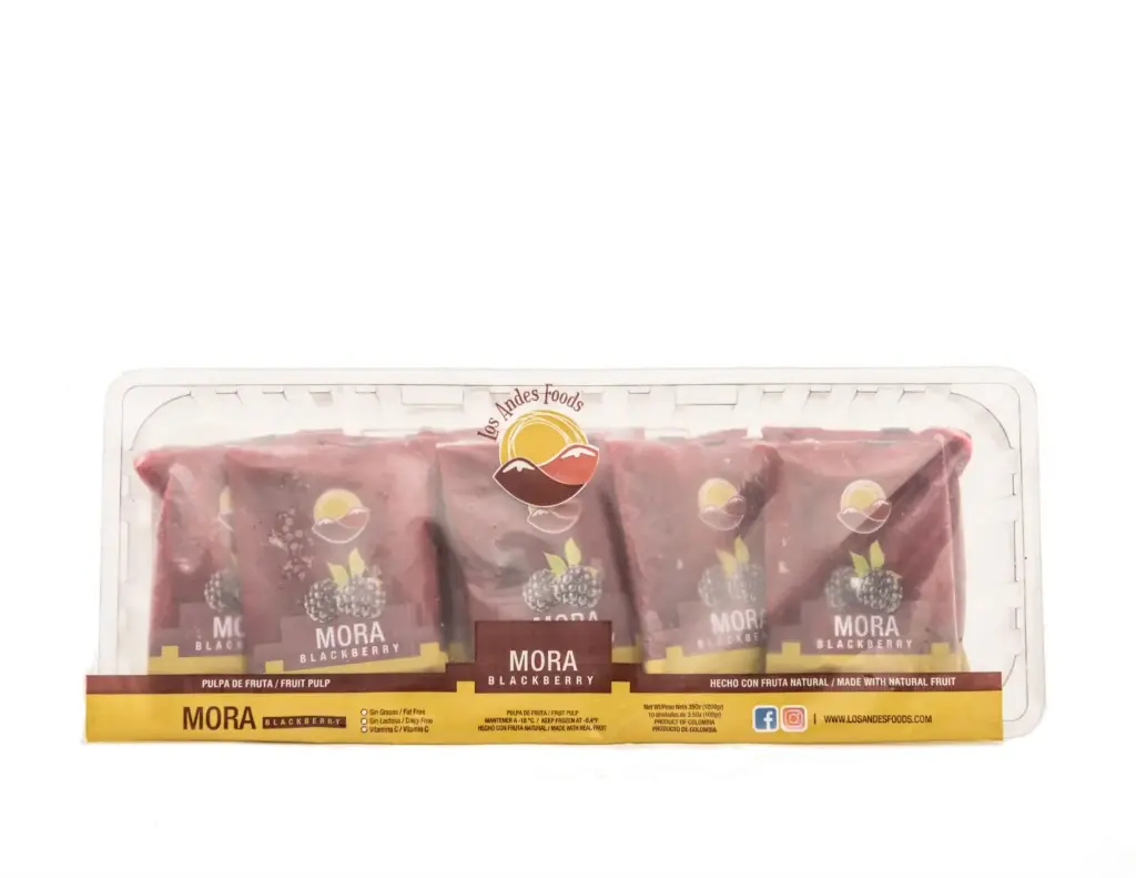 Pulpa Cojin 5 Pk x 10 Und (Andes) Mora 