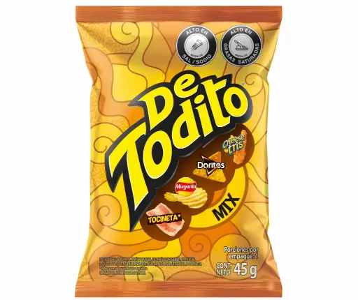 Detodito Amarillo 6 Display X6 X270 gr 