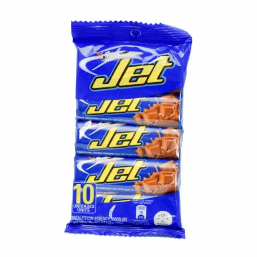 CHOCOLATINA JET DISPLAY X 10 UNID