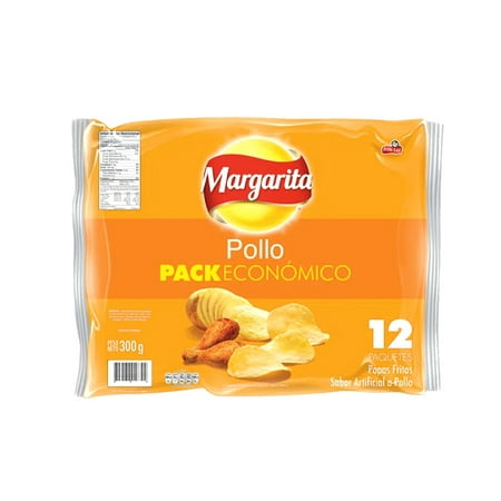 PAPAS MARGARITA POLLO 7X 12 Und 