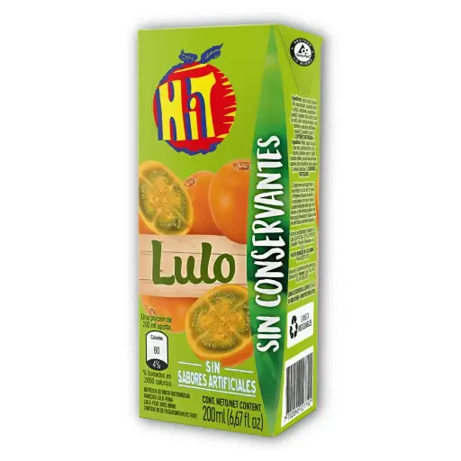 Box hit juice lulo 200 ml