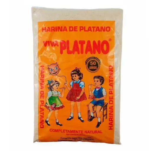 Harina viva plátano 25 X500gr *