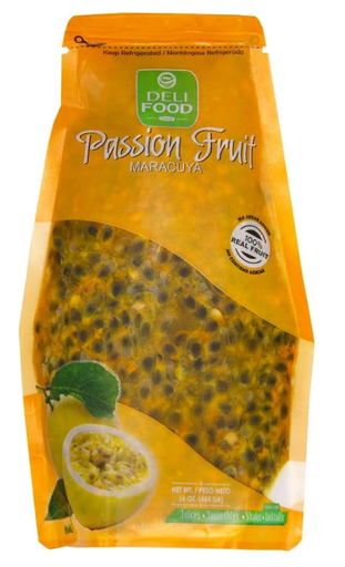Pulpa De Maracuyá 12 Und X16 oz  (DeliFood) Refrigerada*