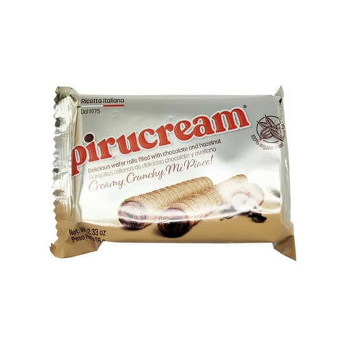 Pirucream Chocolate  4 Display X 12 Bolsas 66 gr 