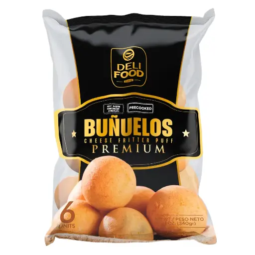 Buñuelos  Congelados 12  X6 Und X12 oz  (Deli Food)
