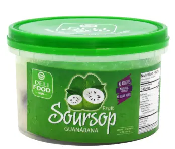 Guanabana Rodaja Congelada / Soursop Slides 12 X 32 oz 