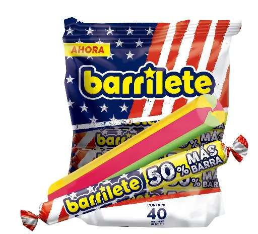 Barrilete Display X18 X4 UND 
