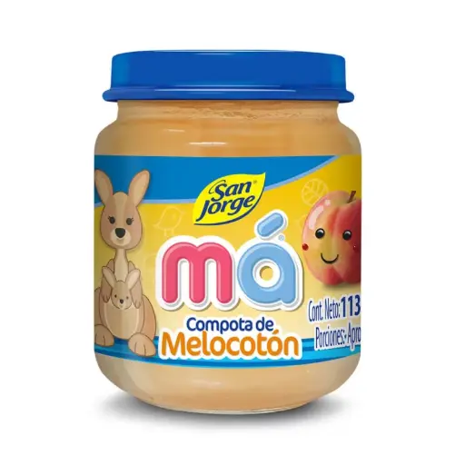 Compota San Jorge Melocotón  X24 Und X113 gr 