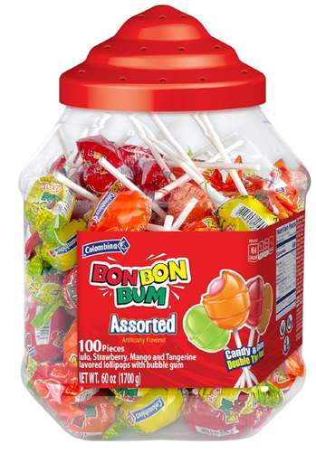 Bonbon Bum ''Tarro Surtido'' Box x 6 Display x 100 Unit x 60 Oz (copia)