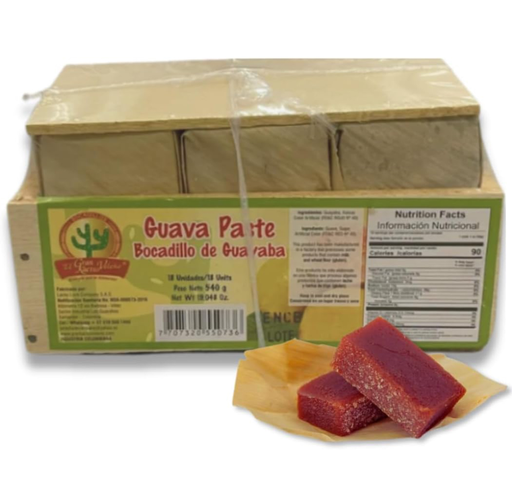 Bocadillo Veleño 540gr 16X18 und (Grand Cactus) 