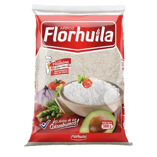 Arroz flor del Huila 3 und X 5.000 gr 