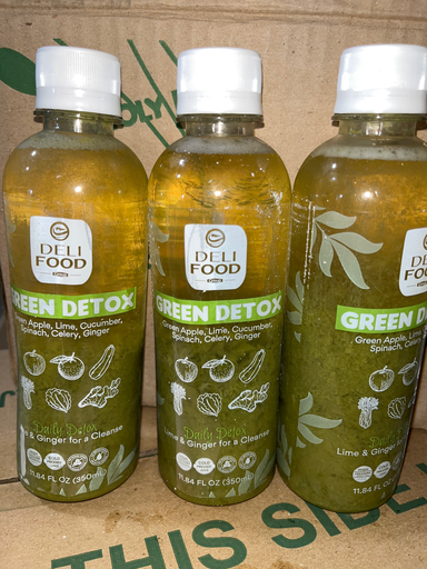 Extracto Green Detox (DeliFood) 12 X 350 Ml*